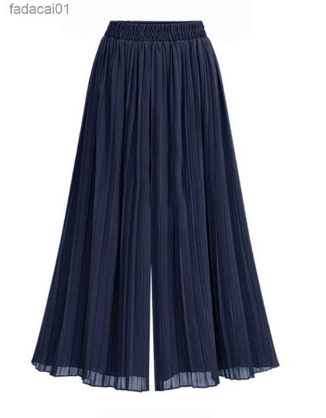 extra large chiffon women wide pants pleated beach culottes loose thin classic wideleg trousers overseas sizes soft good l230621, Black;white
extra large chiffon women wide pants pleated beach culottes loose thin classic wideleg trousers overseas sizes soft good l230621, Black;white
