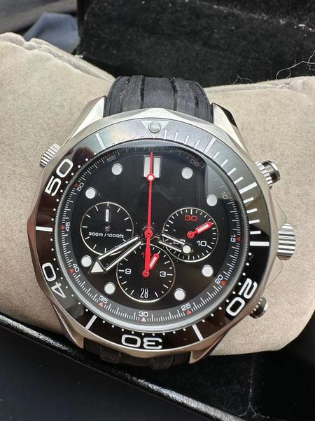 luxury watches for men chronograph multifunctional quartz movement sapphire glass black face black rubber strap sport men's watches wat, Slivery;black
luxury watches for men chronograph multifunctional quartz movement sapphire glass black face black rubber strap sport men's watches wat, Slivery;black