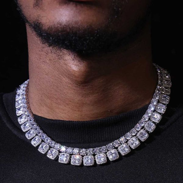 custom iced out cuban necklace moissnaite diamond 13mm cuban link chain for men, Silver
custom iced out cuban necklace moissnaite diamond 13mm cuban link chain for men, Silver