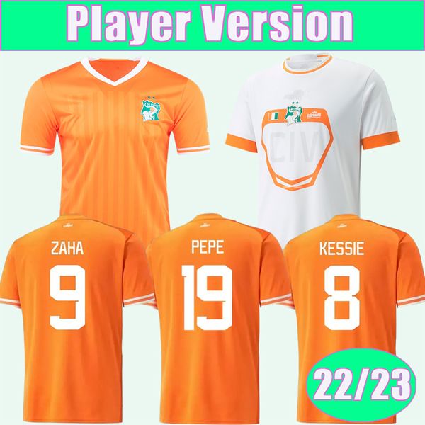 22 23 cote d ivoire national team player version mens soccer jerseys zaha kessie cornet pepe home orange away football shirt short sleeve un, Black;yellow
22 23 cote d ivoire national team player version mens soccer jerseys zaha kessie cornet pepe home orange away football shirt short sleeve un, Black;yellow