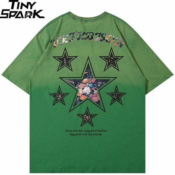 mens tshirts gradient tshirt street apparel star graphic hip hop large harajuku flower cotton green 230707, White;black
mens tshirts gradient tshirt street apparel star graphic hip hop large harajuku flower cotton green 230707, White;black