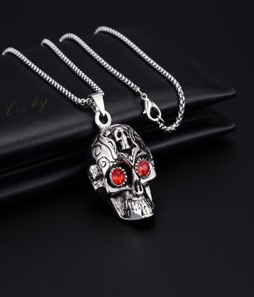 the same kind of men039s tiktok stainless steel red eye skull necklace alloy does not fade6392666, Silver
the same kind of men039s tiktok stainless steel red eye skull necklace alloy does not fade6392666, Silver