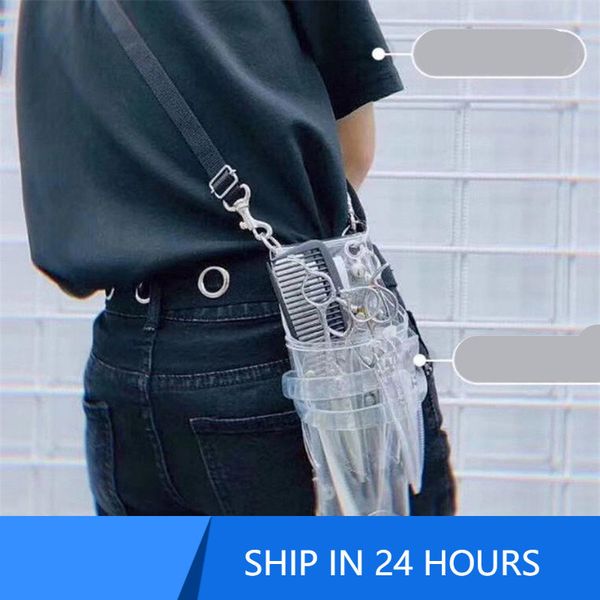 8 color transparent hairdressing scissors bag salon holster pouch holder storage styling tools messenger bag 40 7 230710
8 color transparent hairdressing scissors bag salon holster pouch holder storage styling tools messenger bag 40 7 230710