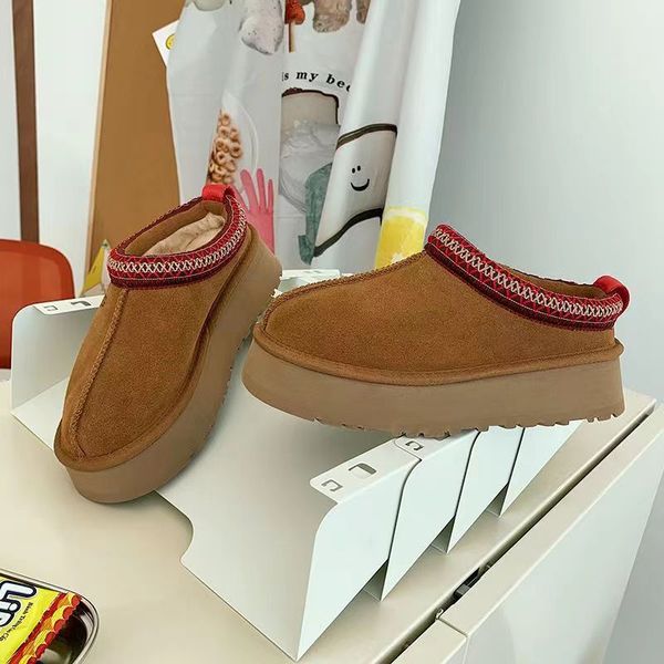 designer women snow boots warm fleecing platform outdoors baotou australian boot tazz slipper house shoe winter lazy fur booties with box, Black
designer women snow boots warm fleecing platform outdoors baotou australian boot tazz slipper house shoe winter lazy fur booties with box, Black