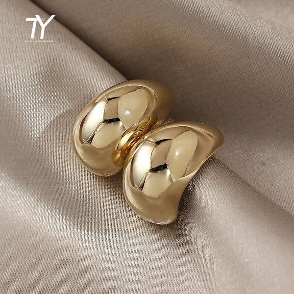 stud simple pea shaped copper alloy gold color drop earrings for woman korean fashion jewelry goth party girls unusual accessory 230710, Golden;silver
stud simple pea shaped copper alloy gold color drop earrings for woman korean fashion jewelry goth party girls unusual accessory 230710, Golden;silver