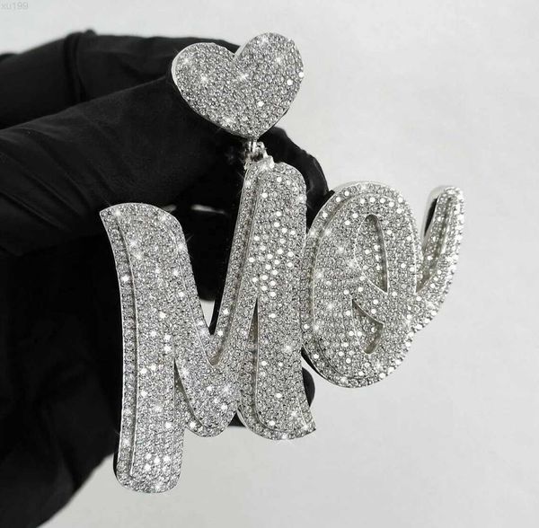 ice out letter pendant vvs moissanite sterling silver 18k gold plated hip hop personalized custom jewelry
ice out letter pendant vvs moissanite sterling silver 18k gold plated hip hop personalized custom jewelry