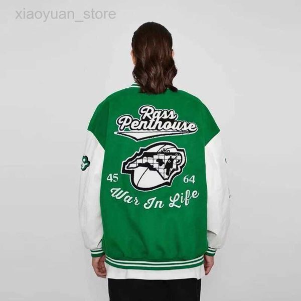 men's jackets spring baseball jackets men letter embroidery baseball uniform coats male trendy patchwork leather loose varsity jacket g, Black;brown
men's jackets spring baseball jackets men letter embroidery baseball uniform coats male trendy patchwork leather loose varsity jacket g, Black;brown
