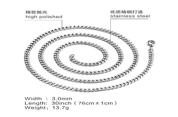 light luxury european and american fashion mens and womens cuban link chain titanium steel necklace fashion chain stainless steel 5048169, Black
light luxury european and american fashion mens and womens cuban link chain titanium steel necklace fashion chain stainless steel 5048169, Black