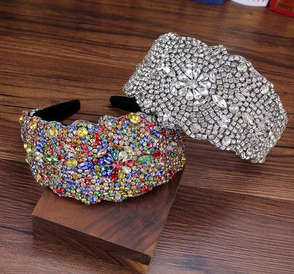 wide baroque hair accessories silver colorful full crystal boho headbands handmade rhinestone hairband for women wedding3331810
wide baroque hair accessories silver colorful full crystal boho headbands handmade rhinestone hairband for women wedding3331810