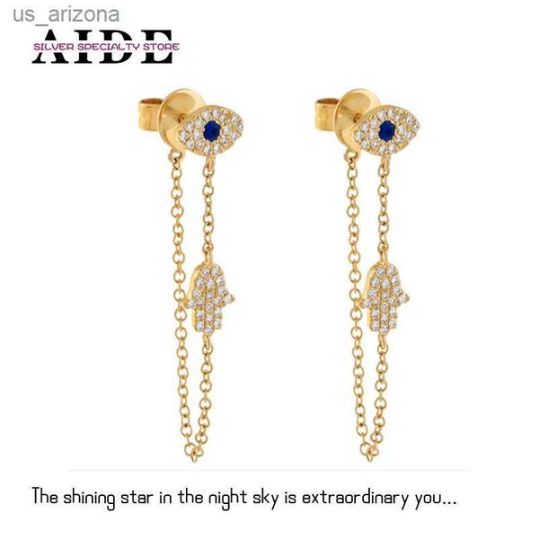 aide original 925 silver jewelry accessories piercing eyes cz stud earrings for women fashion chians earrings female pendientes l230620, Golden;silver
aide original 925 silver jewelry accessories piercing eyes cz stud earrings for women fashion chians earrings female pendientes l230620, Golden;silver