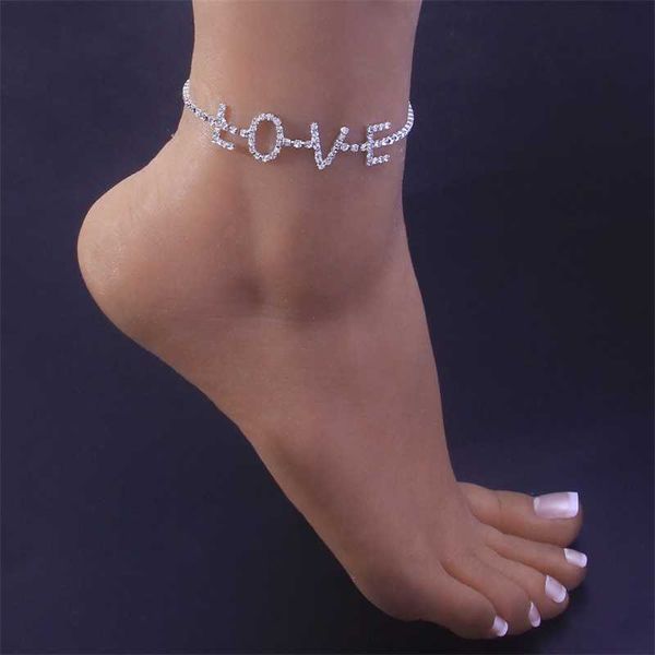 anklets 'love'letter inlaid rhinestone ankle bracelet for women summer boho stainless steel beach party foot chain jewelry accesso, Red;blue
anklets 'love'letter inlaid rhinestone ankle bracelet for women summer boho stainless steel beach party foot chain jewelry accesso, Red;blue