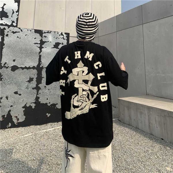 stussys skull korean edition harajuku style personalized letter print bottom t-shirt loose fit short sleeve t-shirt men's fashion, White;black
stussys skull korean edition harajuku style personalized letter print bottom t-shirt loose fit short sleeve t-shirt men's fashion, White;black