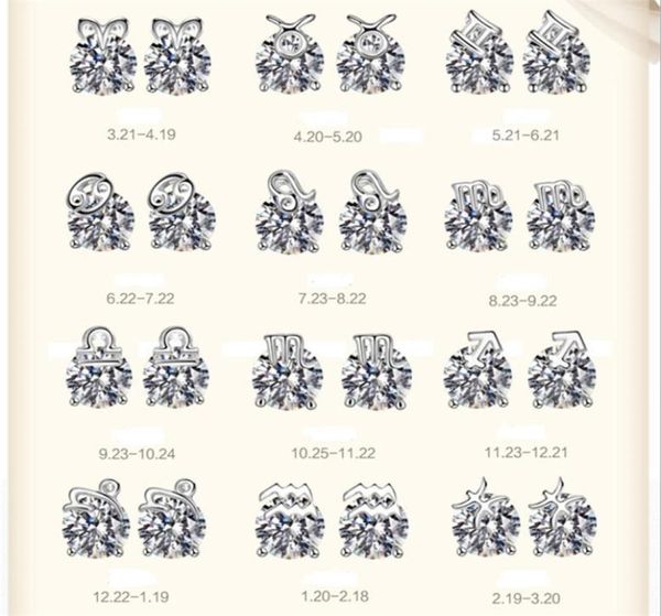 fashion creative jewelry friend12 constellation copper alloy diamond earrings designer hiphop halloween gift earrings female7221820, Golden;silver
fashion creative jewelry friend12 constellation copper alloy diamond earrings designer hiphop halloween gift earrings female7221820, Golden;silver