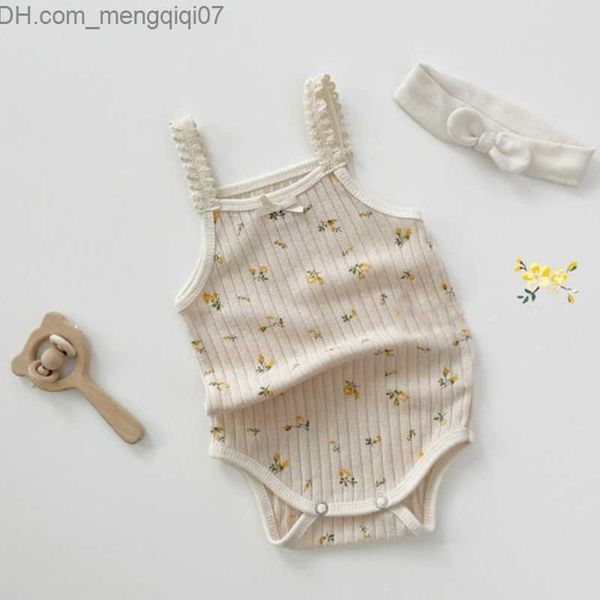 rompers 2017 summer new baby sleeveless skin-tight garment cute baby girl flower bodysuit soft cotton baby girl garment z230711, Blue
rompers 2017 summer new baby sleeveless skin-tight garment cute baby girl flower bodysuit soft cotton baby girl garment z230711, Blue