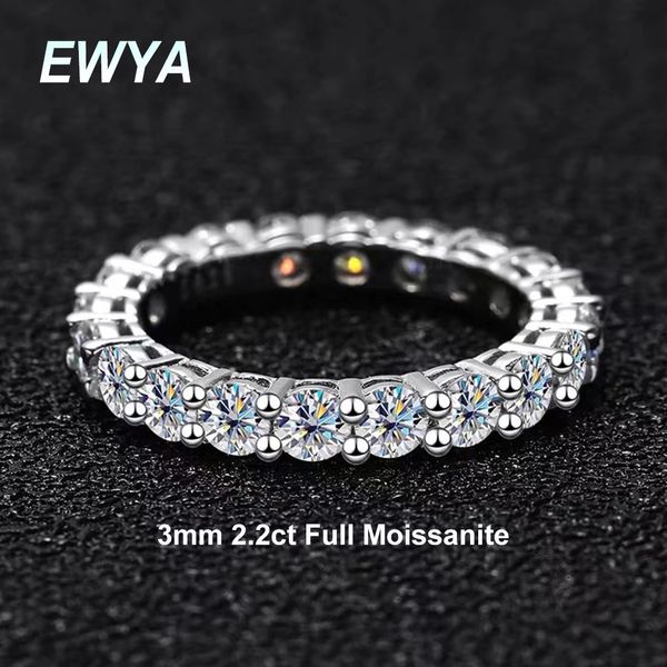 with side stones ewya luxury 22ct m full enternity diamond engagement ring for women s925 silver wedding band rings fine jewelry 230707
with side stones ewya luxury 22ct m full enternity diamond engagement ring for women s925 silver wedding band rings fine jewelry 230707
