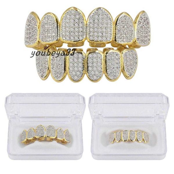 hip hop classic teeth grills golde color plated cz micro pave exclusive bottom gold grillz set, Black
hip hop classic teeth grills golde color plated cz micro pave exclusive bottom gold grillz set, Black