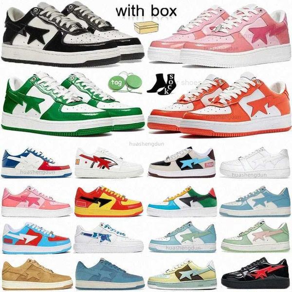 woman men sk8 sta low patent leather green black white plate-forme brown ivory casual shoesoyg1#
woman men sk8 sta low patent leather green black white plate-forme brown ivory casual shoesoyg1#