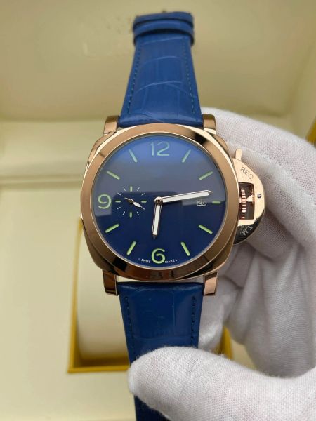 2023 men's business fashion watch quartz watch sapphire mirror rose gold dial watch blue leather watch, Slivery;brown
2023 men's business fashion watch quartz watch sapphire mirror rose gold dial watch blue leather watch, Slivery;brown