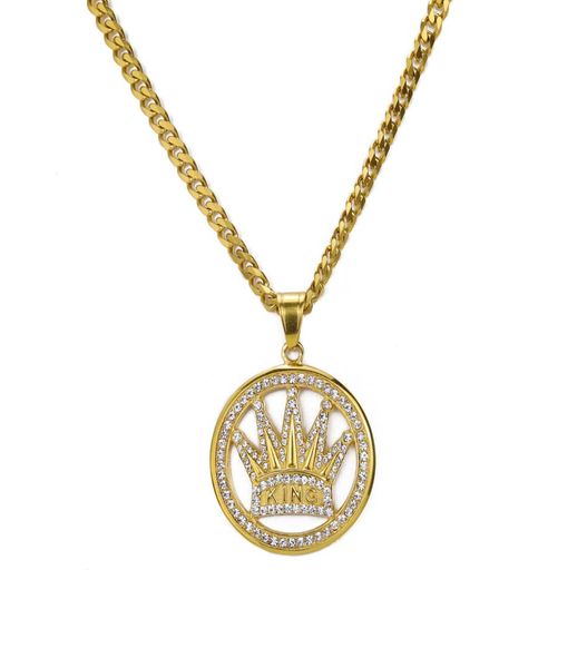 luxury street style copper royal king crown pendant men stainless steel necklace cuba chain necklaces pendants for jewelry 2106215107669, Silver
luxury street style copper royal king crown pendant men stainless steel necklace cuba chain necklaces pendants for jewelry 2106215107669, Silver