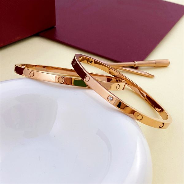 designer bracelet classic love bracelet for women screwdriver luxury jewelry fashion bracelet titanium steel diamond bracelet designer jewel, Black
designer bracelet classic love bracelet for women screwdriver luxury jewelry fashion bracelet titanium steel diamond bracelet designer jewel, Black