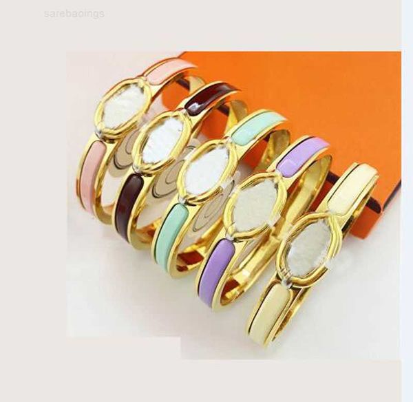 designer bracelet luxury brand her max thin 8mm classic brand design colour enamel bangle bracelet titanium steel high version oval shape co, Black
designer bracelet luxury brand her max thin 8mm classic brand design colour enamel bangle bracelet titanium steel high version oval shape co, Black
