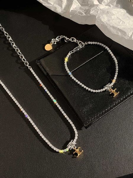 ce arc de triomphe light luxury small crowd full diamond necklace women's design high sense temperament fashion collar chain neckchain, Silver
ce arc de triomphe light luxury small crowd full diamond necklace women's design high sense temperament fashion collar chain neckchain, Silver
