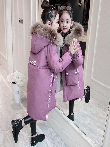 2019 girl clothes winter down jacket kids warm thicken hooded big fur collar parka coats outwear 30 degrees girls long clothing5012928, Blue;gray
2019 girl clothes winter down jacket kids warm thicken hooded big fur collar parka coats outwear 30 degrees girls long clothing5012928, Blue;gray