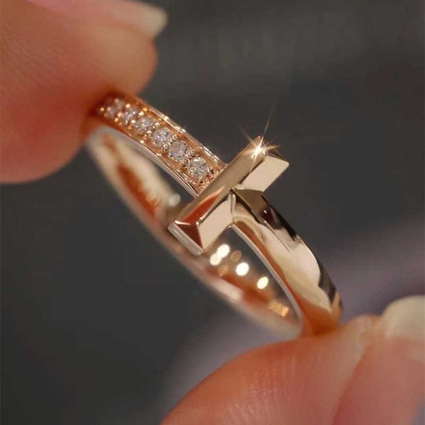 original new silver tiffay ring yiyang qianxi t1 cross shaped diamond plated thick gold couple female handicraft 4tlm
original new silver tiffay ring yiyang qianxi t1 cross shaped diamond plated thick gold couple female handicraft 4tlm