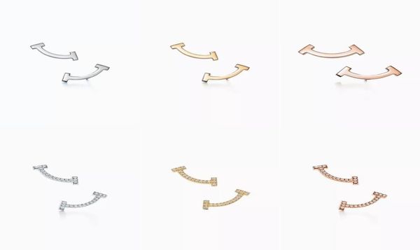t design smile stud earrings charm love earrings 925 sterlling silver 18k gold plated jewelry fashion classic luxury brand valenti8072248, Golden
t design smile stud earrings charm love earrings 925 sterlling silver 18k gold plated jewelry fashion classic luxury brand valenti8072248, Golden