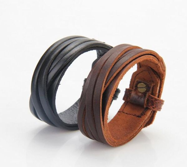 retro leather couples bracelets for men women brand designer mens bracelets simple plain bangle male wristband men jewelry1961774, Black
retro leather couples bracelets for men women brand designer mens bracelets simple plain bangle male wristband men jewelry1961774, Black