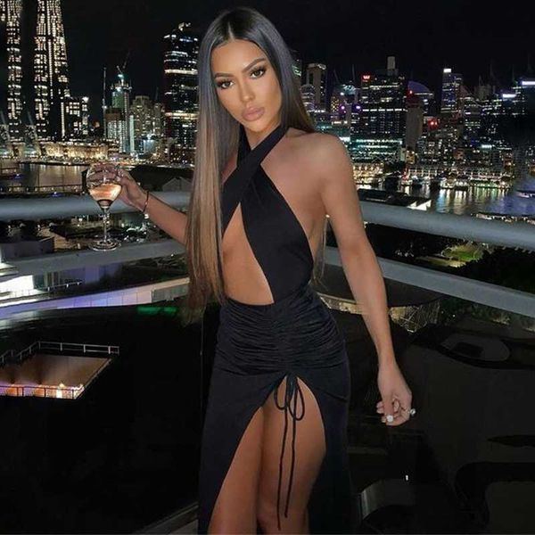 urban dresses townlike halter drstring bodycon bandage dress women 2021 summer dress split hollow out backless long maxi dresses l230711, White;black
urban dresses townlike halter drstring bodycon bandage dress women 2021 summer dress split hollow out backless long maxi dresses l230711, White;black