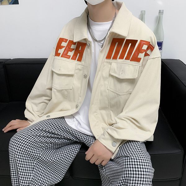 mens jackets autumn lapel corduroy jacket for men harajuku hiphop clothing japanese bomber jacket casual streetwear coat m2xl vestes 230710, Black;brown
mens jackets autumn lapel corduroy jacket for men harajuku hiphop clothing japanese bomber jacket casual streetwear coat m2xl vestes 230710, Black;brown