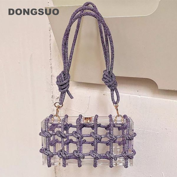 evening bags knot handle rhinestones evening acrylic clutch bag designer clear shoulder bag crystal diamonds dinner party wedding purse 2307
evening bags knot handle rhinestones evening acrylic clutch bag designer clear shoulder bag crystal diamonds dinner party wedding purse 2307