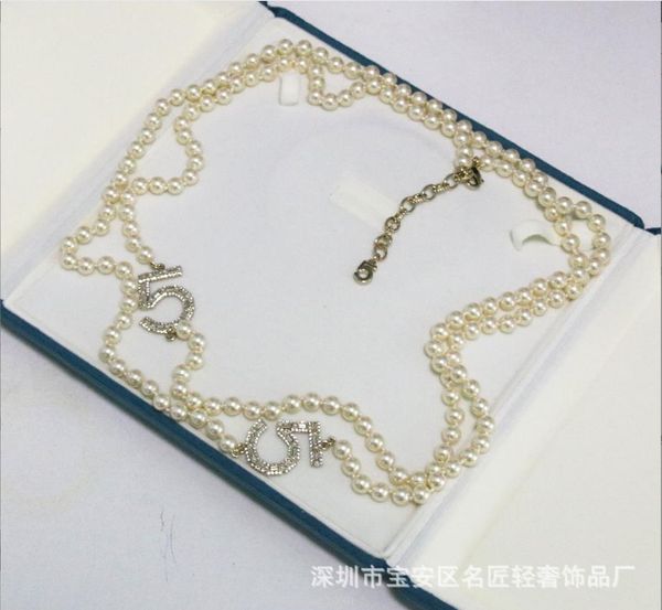 pendant necklaces european and american fashion designer brand jewelry high-end no. 5 digital diamond inlaid heavy industry sweater chain cl, Silver
pendant necklaces european and american fashion designer brand jewelry high-end no. 5 digital diamond inlaid heavy industry sweater chain cl, Silver