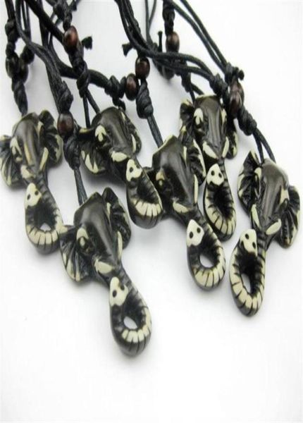 yqtdmy 12 pcs tribal black elephant cool men039s adjustable rope biker necklace229m1556106, Silver
yqtdmy 12 pcs tribal black elephant cool men039s adjustable rope biker necklace229m1556106, Silver