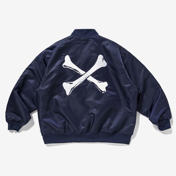 men's jackets wtaps 22aw skeleton embroidery bone windproof waterproof flying varsity jacket cotton coat 230710, Black;brown
men's jackets wtaps 22aw skeleton embroidery bone windproof waterproof flying varsity jacket cotton coat 230710, Black;brown