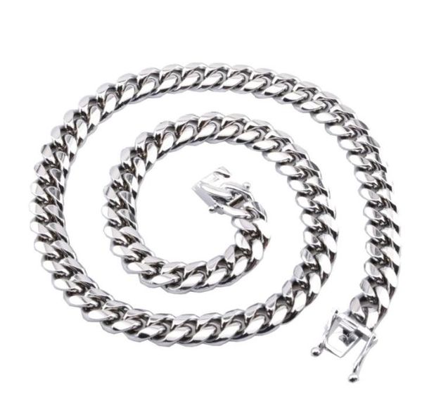 10mm heavy necklace stainless steel miami link curb cuban chain mens necklace male party jewelry accessories stylish beautiful4132945, Silver
10mm heavy necklace stainless steel miami link curb cuban chain mens necklace male party jewelry accessories stylish beautiful4132945, Silver