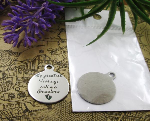 40pcsquotmy greatest blessings call me grandmaquotstainless steel charms more style for choosing diy charms pendants for nec6701108, Bronze;silver
40pcsquotmy greatest blessings call me grandmaquotstainless steel charms more style for choosing diy charms pendants for nec6701108, Bronze;silver