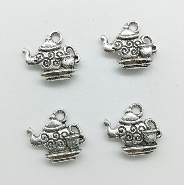 50pcslot teapot tibet silver charms pendants retro style jewelry diy pendant for keychain bracelet earrings 1415mm8501075, Bronze;silver
50pcslot teapot tibet silver charms pendants retro style jewelry diy pendant for keychain bracelet earrings 1415mm8501075, Bronze;silver