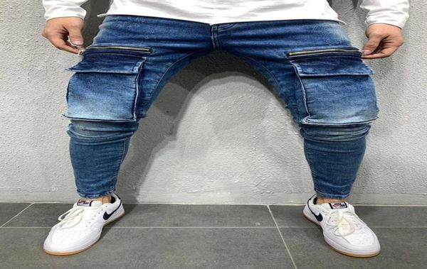 men stretchy multipocket skinny jeans men pocket zipper pencil pants fashion jeans casual trousers hip hop sweatpants 2203145486438, Blue
men stretchy multipocket skinny jeans men pocket zipper pencil pants fashion jeans casual trousers hip hop sweatpants 2203145486438, Blue