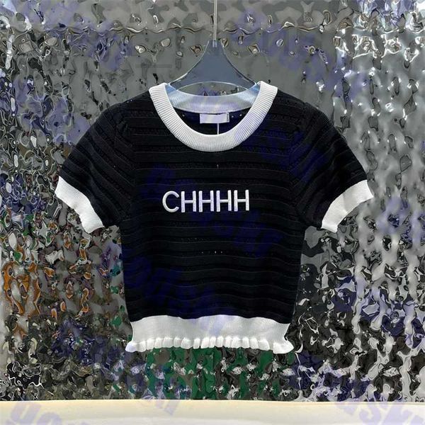 women's t-shirt designer designer knitted t shirt sweater for women holl short sleeve sweatshirt kjo4, White
women's t-shirt designer designer knitted t shirt sweater for women holl short sleeve sweatshirt kjo4, White