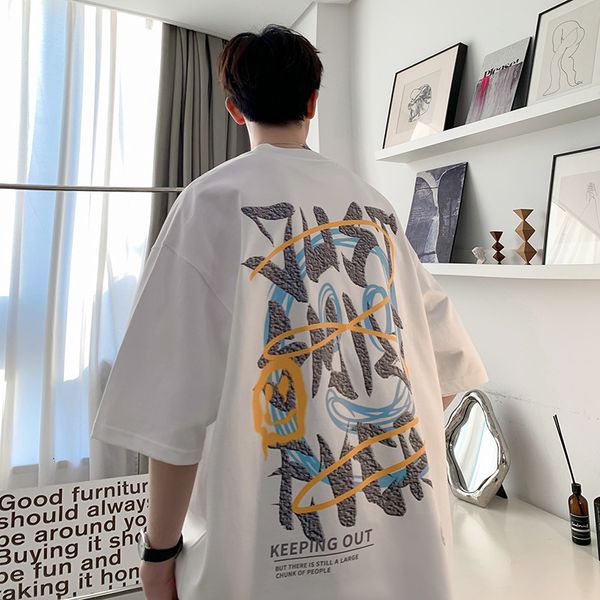 men's tshirts 230g trendy brand tshirt american west hiphop short sleeve oversize 34 230710, White;black
men's tshirts 230g trendy brand tshirt american west hiphop short sleeve oversize 34 230710, White;black