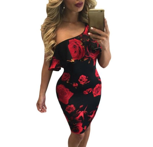 whole summer women one shoulder dresses print summer vintage women party clothes blue rose frill midi dress vestido7257446, White;black
whole summer women one shoulder dresses print summer vintage women party clothes blue rose frill midi dress vestido7257446, White;black