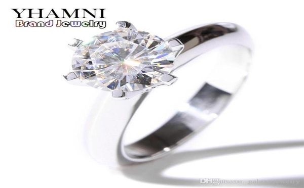 yhamni luxury solid silver wedding rings brand jewelry 7mm diamond ring 925 sterling silver engagement rings for women 121218657036, Slivery;golden
yhamni luxury solid silver wedding rings brand jewelry 7mm diamond ring 925 sterling silver engagement rings for women 121218657036, Slivery;golden