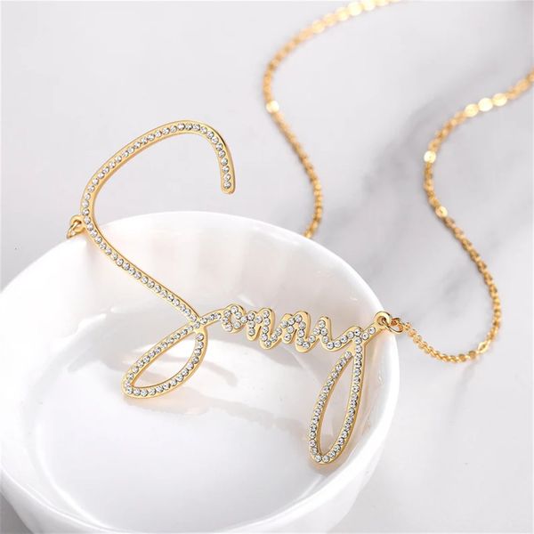pendant necklaces custom crystal name necklace for women stainless steel personalized necklaces cable chain necklaces with names jewelry 230, Silver
pendant necklaces custom crystal name necklace for women stainless steel personalized necklaces cable chain necklaces with names jewelry 230, Silver