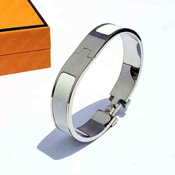 bracelet luxury brand her max new designer bangle stainless steel silver enamel classic jewelry men women bracelets, Black
bracelet luxury brand her max new designer bangle stainless steel silver enamel classic jewelry men women bracelets, Black