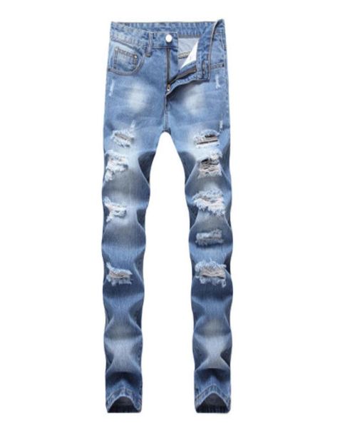 fashion wash broken holes jeans slim fit male demin straight pants men high street wear big yard 424100970, Blue
fashion wash broken holes jeans slim fit male demin straight pants men high street wear big yard 424100970, Blue