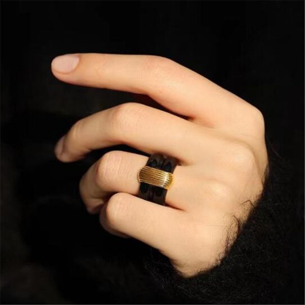 luxury designer ring man woman high end enamel stripe rings classic fashion ring copper party wedding christmas jewelry gifts, Silver
luxury designer ring man woman high end enamel stripe rings classic fashion ring copper party wedding christmas jewelry gifts, Silver