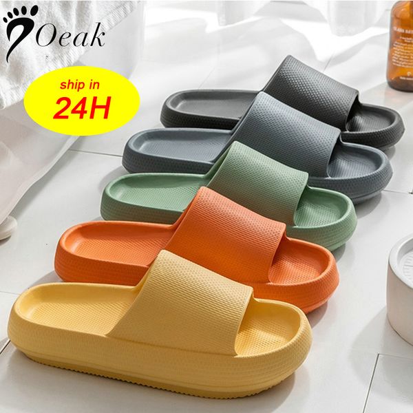 slippers fashion women summer soft thick platform bathroom home men indoor nonslip antislip female cloud cushion slides 230711, Black
slippers fashion women summer soft thick platform bathroom home men indoor nonslip antislip female cloud cushion slides 230711, Black