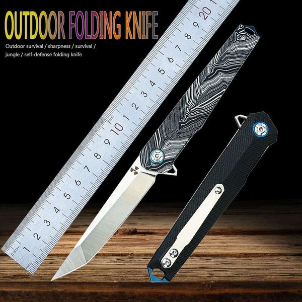 d2 steel g10 jungle blade portable outdoor high-end folding knife portable fruit knife self-defense pocket knife edc tactics
d2 steel g10 jungle blade portable outdoor high-end folding knife portable fruit knife self-defense pocket knife edc tactics